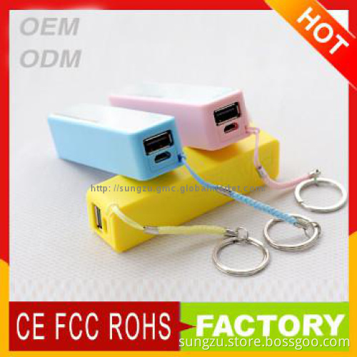Hot selling lovely mobile power bank 2600mah iphone charger
